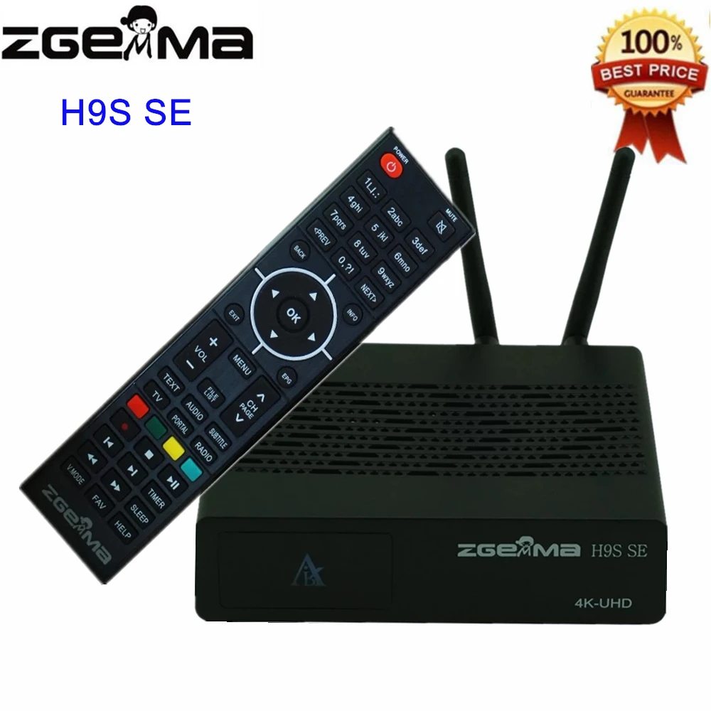 

Digital Satellite Receiver Zgemma H9S SE 4K UHD DVB-S2X Enigma2 Linux & Android Dual System Build in WiFi TV Freesat TV Receiver