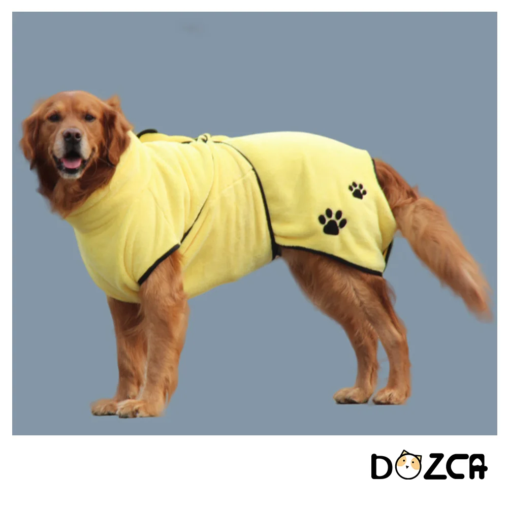 Быстрое эргономичное мягкое полотенце из микрофибры с принтом в виде лапы для