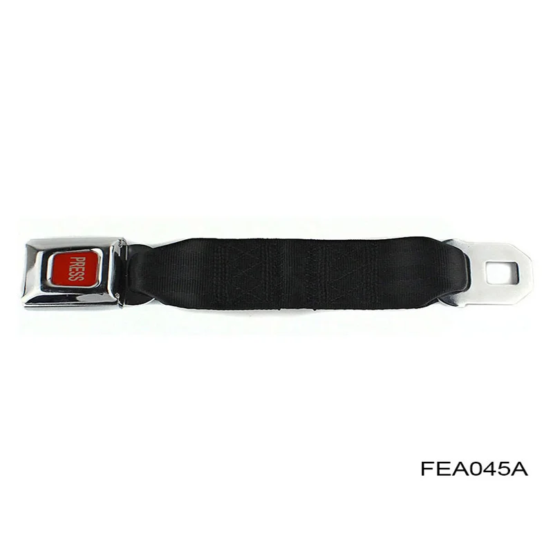 

Universal Automotive Seat Safety Belt Extender Black Color 2 Point Extender Car Seat Belt Buckle FEA045A