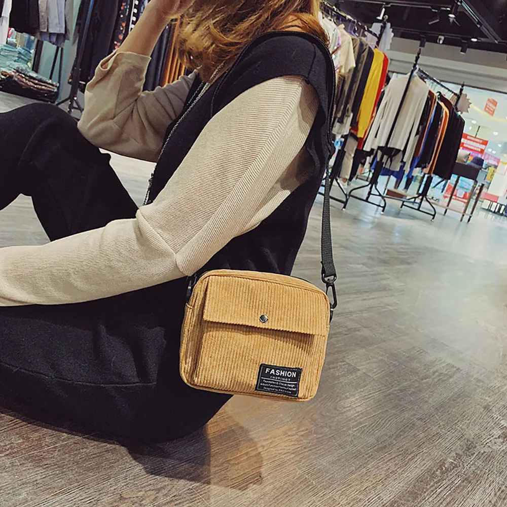 #25 новые сумки для женщин Холщовая Сумка на одно плечо маленькая квадратная сумка