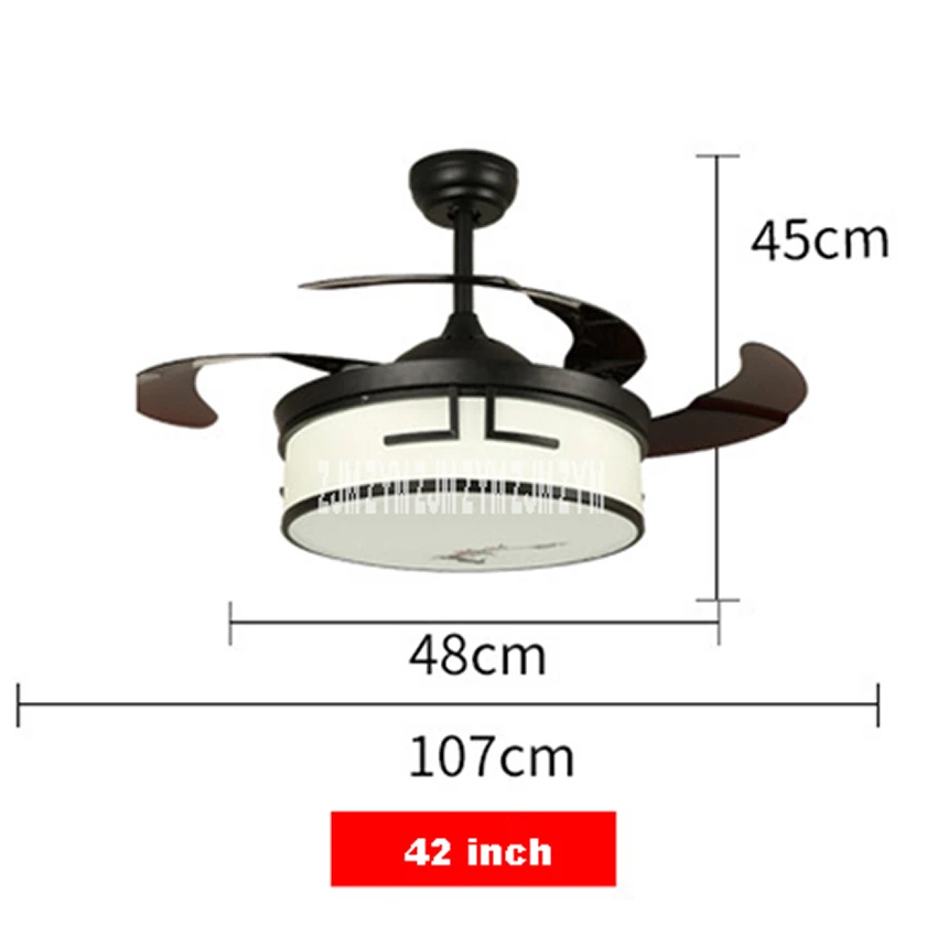 9401 42 дюймовый Китайский ретро Электрический Подвесной вентилятор с светодиодный