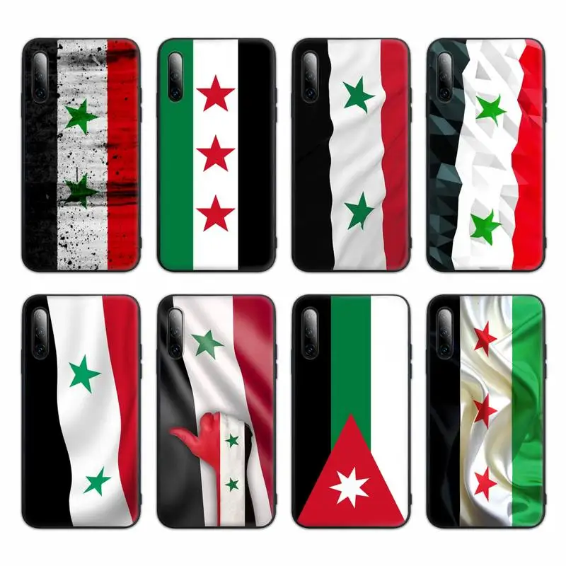 

Syria Flag Phone Case For Huawei Y9 Y7 Y5 Y6 Prime 2019 Y9s Mate 30 20 10 Lite 40 Pro Nova 5t Silicone Cover