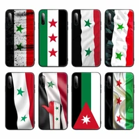 syria flag phone case for huawei y9 y7 y5 y6 prime 2019 y9s mate 30 20 10 lite 40 pro nova 5t silicone cover