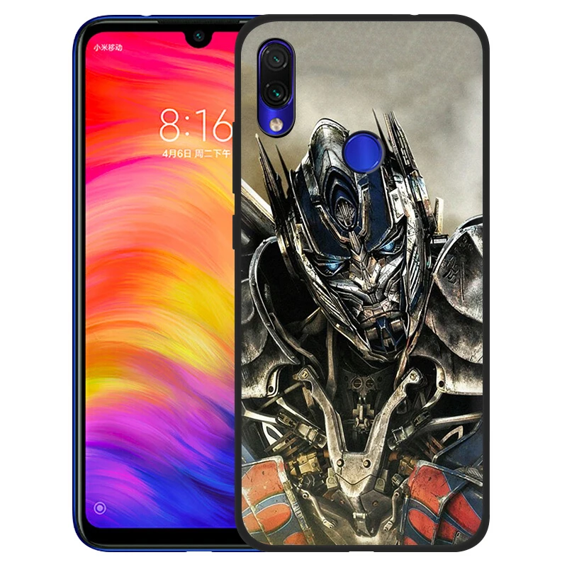 B5 EWAU Трансформеры Темный Луны силиконовый чехол для телефона для Xiaomi Redmi 4A 4X5 6 7 A Plus K20 Pro S2 GO 8A - Цвет: B5