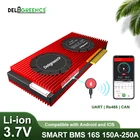 Smart BMS 16S 48V 150A 200A 250A 3,2 V lifepo4 BMS Bluetooth 485 CAN box NTC UART кабель для хранения питания EV