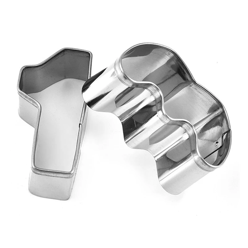 9 шт номер набор резаков для печенья резки формовочная машина Нержавеющая сталь