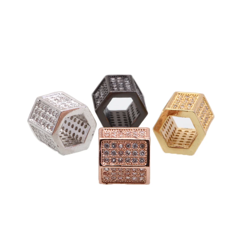 Браслет ручной работы с микрозакрепкой Фианитами Ювелирная фурнитура для