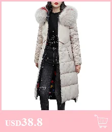 Womail, parkas-mujer-, зимняя куртка, Женское пальто, парка с капюшоном, куртка, Женская хлопковая парка, для женщин, большой размер