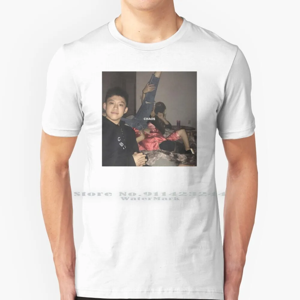 Футболка с изображением Брайана Хаоса из чистого 100% хлопка 88 дюймов | Мужская