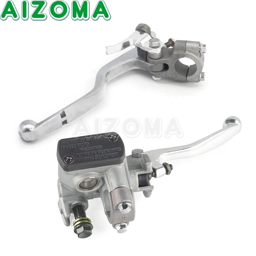 Мотоцикл 22 мм Гидравлический тормозной главный цилиндр окунь рычаги кабель