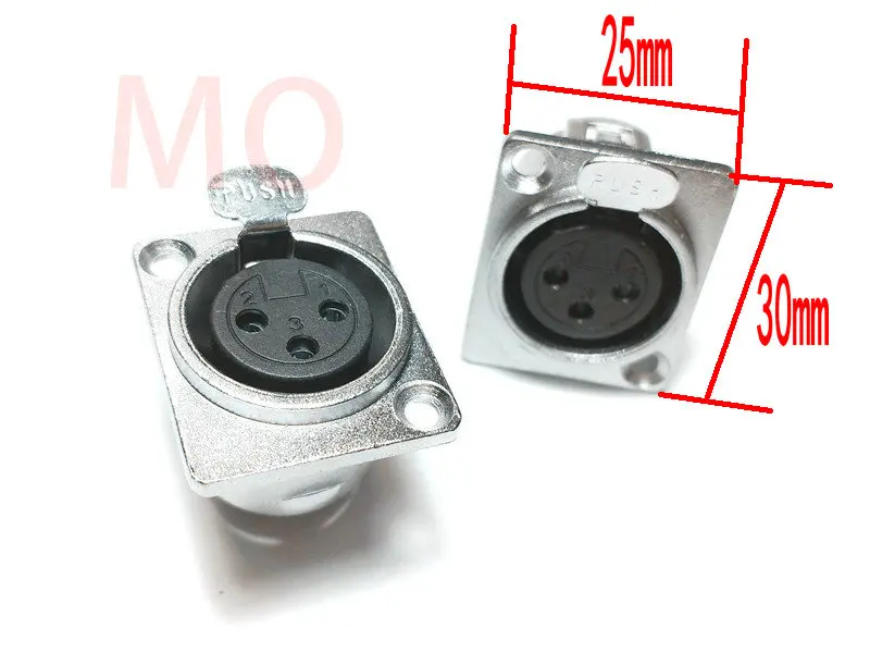 200 шт. 3pin XLR гнездовой адаптер для микрофона|adapter microphone|adapter femaleadapter xlr |