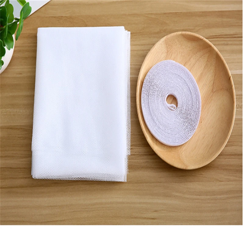 

Fly Mosquito Window Net Insect Mesh Window Screen Net Indoor Mesh Bug Mosquito Net Easy To Fit with Tape Home Textile