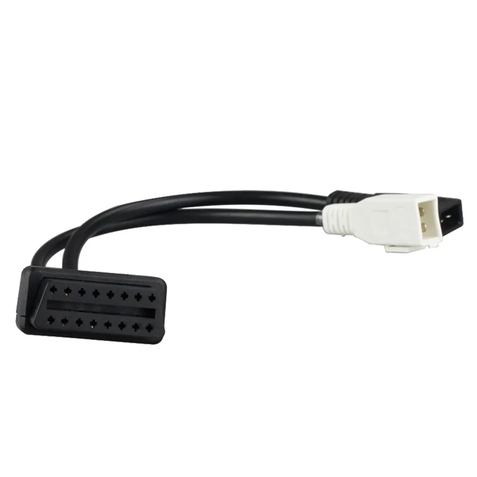 Лучшая цена для AUDI VAG Series 2x2 2x2Pin разъем OBD2 16Pin KKL 2P + до 16 Pin OBDII диагностический