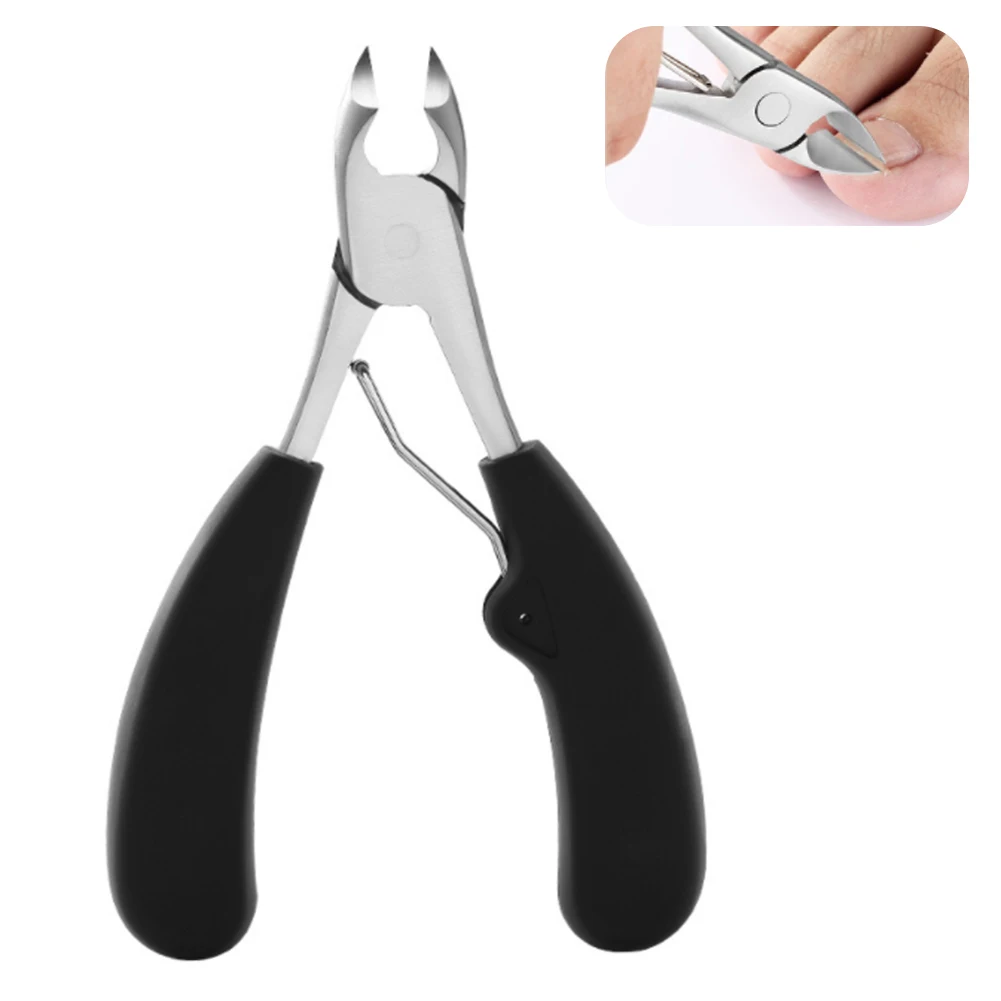 

Кусачки для ногтей на пальцах ног, 1 шт., коррекция толстых ногтей, инструмент для стрижки вросших ногтей, кусачки для кутикулы, мертвой кожи, ...