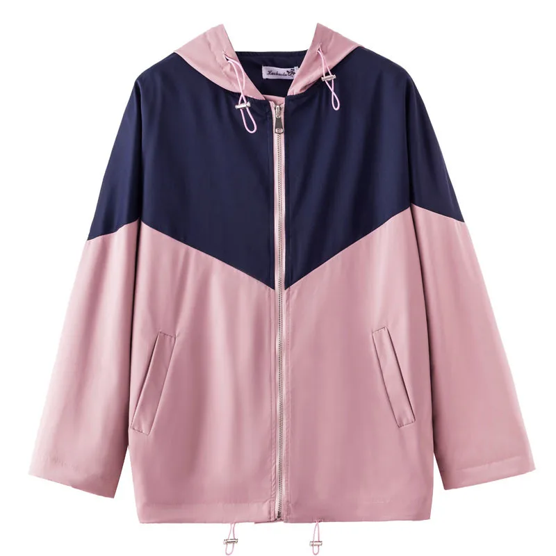 

Women's Autumn Sunscreen Clothing Winter Coat Korean Stly Loose Fashion Spring Autumn Female Jacket Outwears