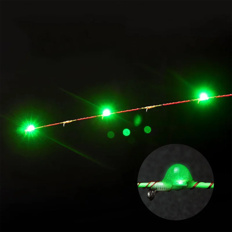 Светодиодный Небьющийся наконечник для удочки из титанового сплава рыболовное