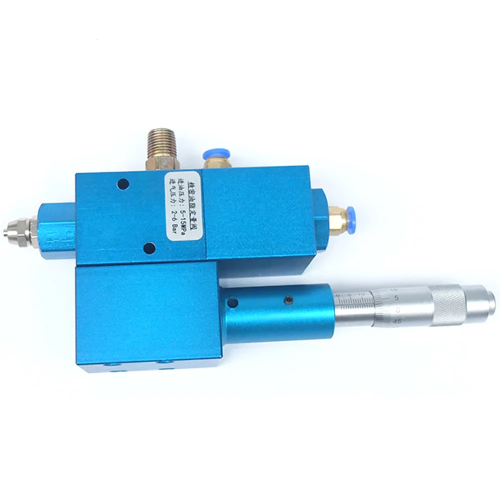 Прецизионные пневматические смазочные клапаны для масла дозирующие Дозирующий
