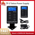 TP-5 источник питания для татуировок с сенсорным экраном, интеллектуальный цифровой блок питания для макияжа, двойная тату-ручка, блок питания для татуировок