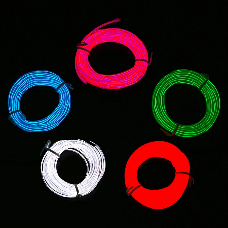 1 м гибкий неоновый светильник POSSBAY автомобильный декор неоновая светодиодная