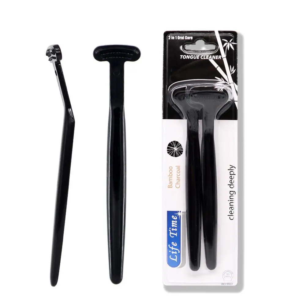 

2 Packs Tongue Scraper Tongue Cleaner Brush Removes Bad Breath