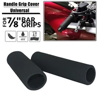 78 universal motorcycle anti slip handlebar hand grip sponge cover for honda goldwing gl1800 rebel 250 500 for bmw r1250 gs rt