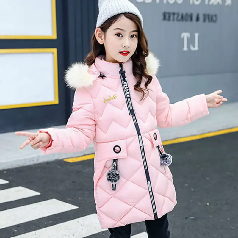 Зимняя хлопковая одежда для девочек новинка 2020 детская зимние куртки модная