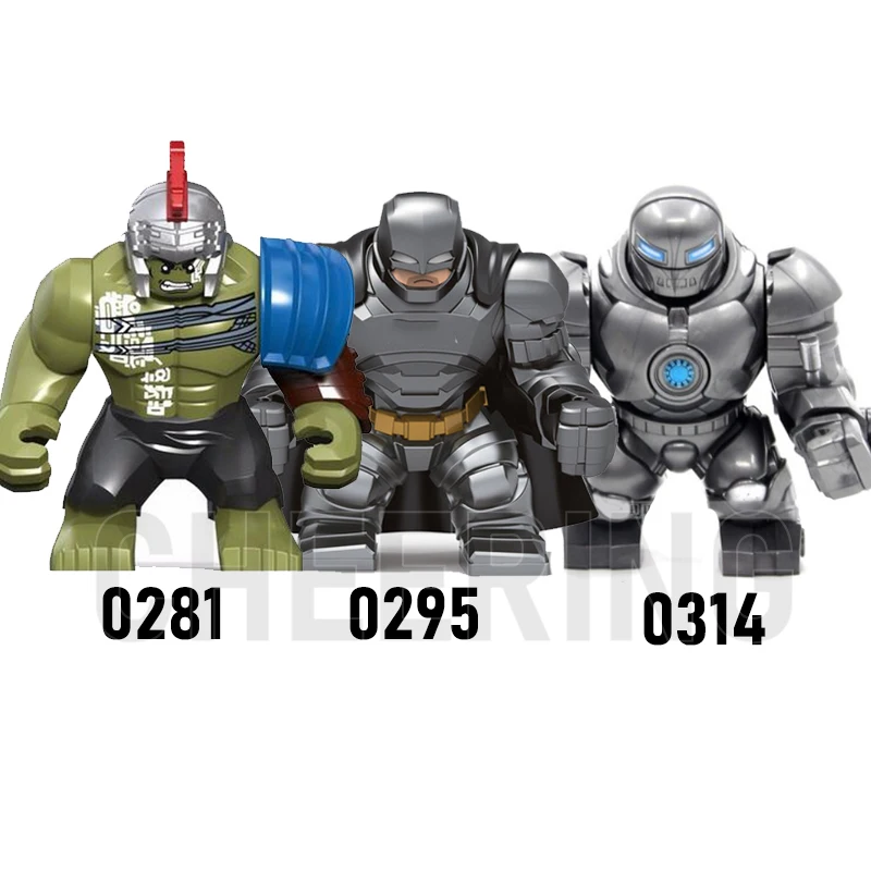 Фигурки больших героев 7 см образовательные строительные блоки для игрушек