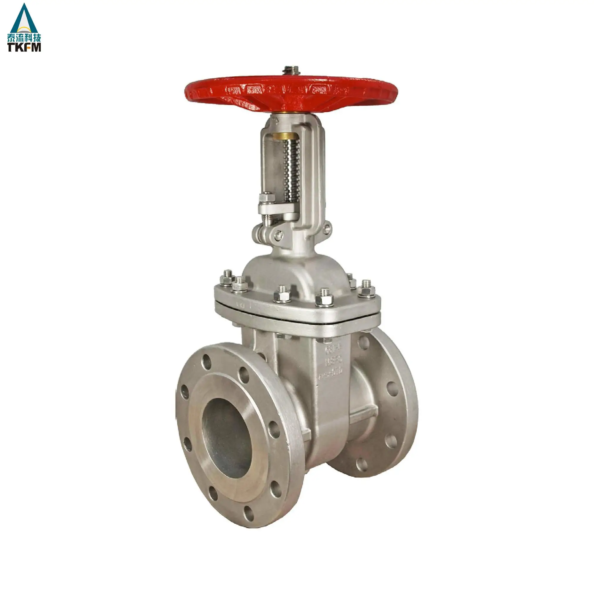 

TKFM full port stainless steel 316 rising spindle flanged dn 50 gate valve cad drawing price
