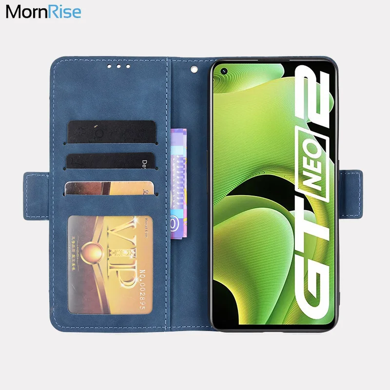 wallet cases for oppo realme gt neo 2 case magnetic closure book flip cover for realme gt neo2 leather card holder phone bags free global shipping
