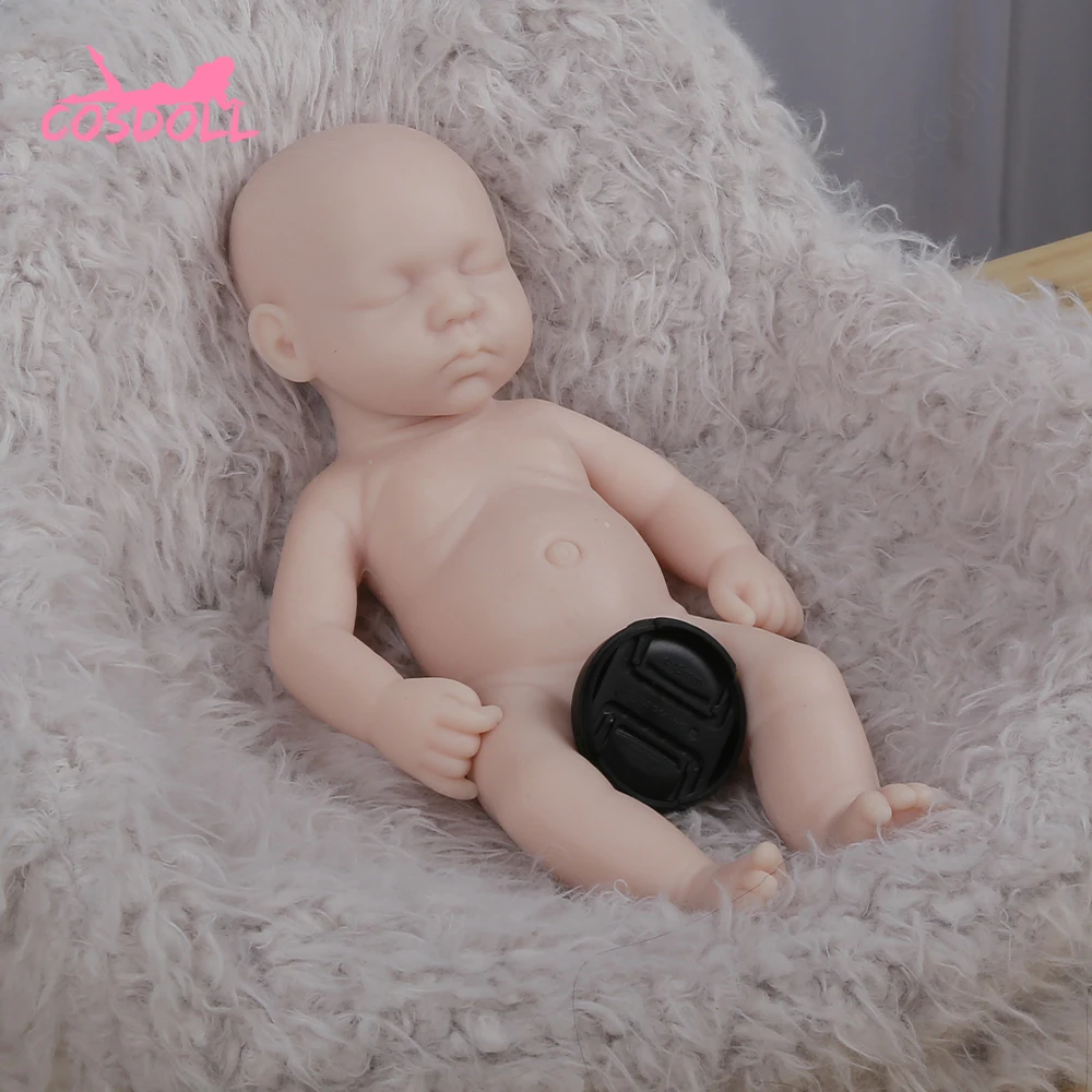 

31CM Reborn Dolls Toddler 1.05KG Unpainted BeBe Baby Silicone Newborn Lifelike Toy For Children Birthday Gifts Princess