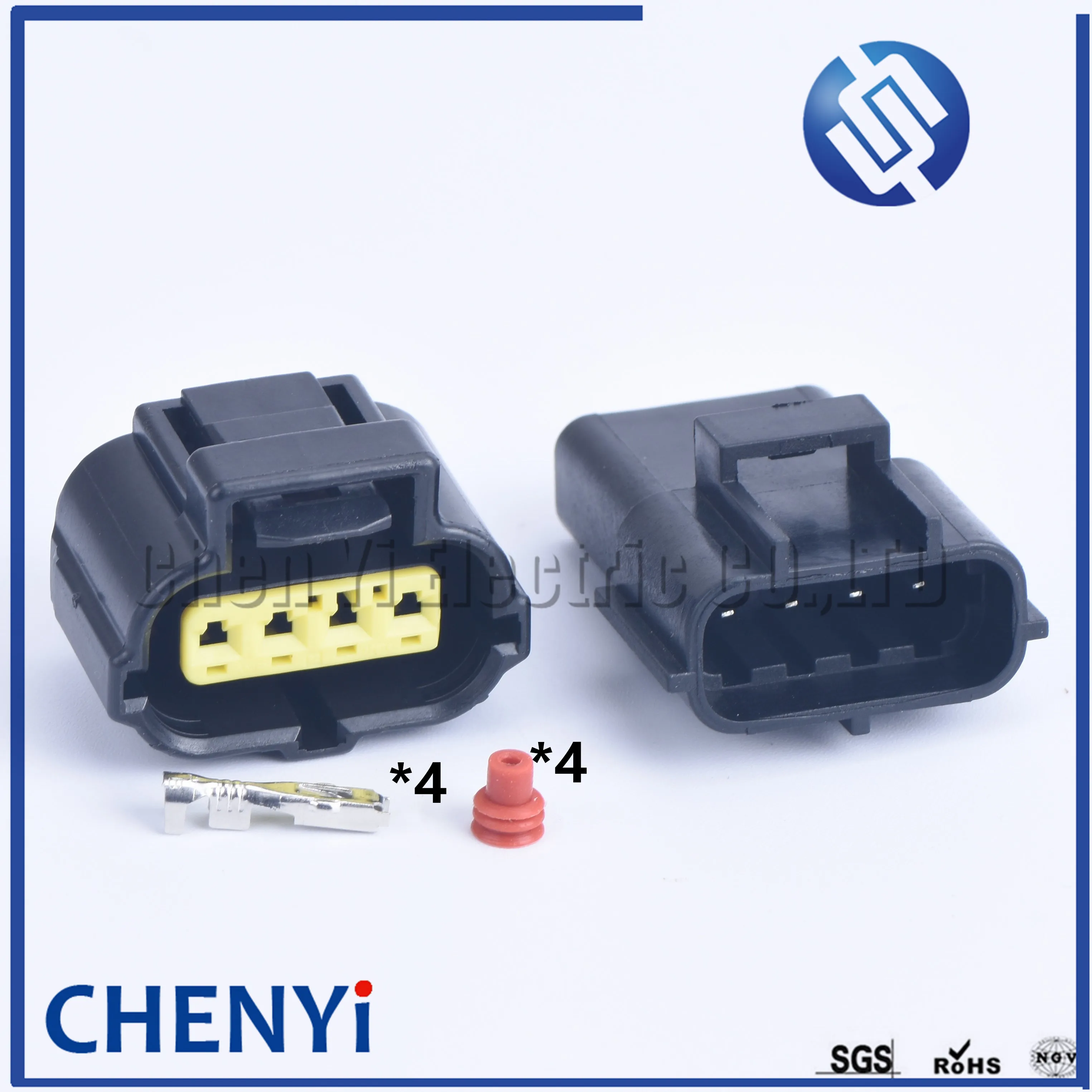 1 компл., 4-контактный разъем для датчика дроссельной заслонки AMP Tyco 1JZ-GTE 2JZ-GTE 1UZ 3SGE TPS, проводной разъем для Toyota 178399-2 184046-1 90980- 10711