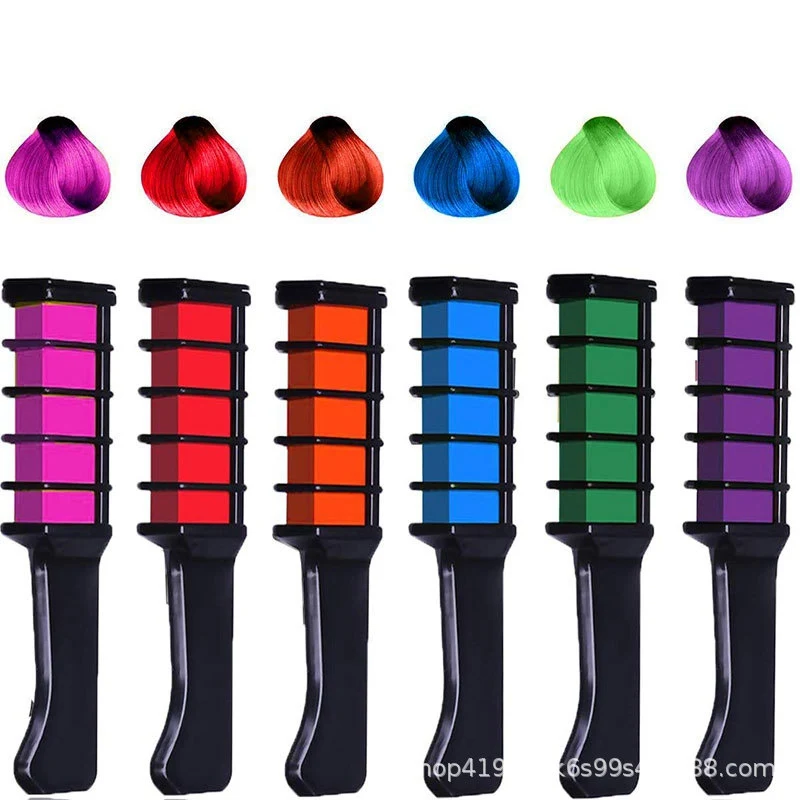 

Recommend Hair Color Combs Disposable Hair Color Stick Temporary Hair Color Combs Brushes & Combs