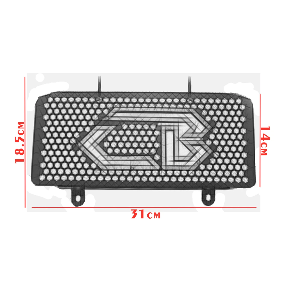 MTKRACING алюминиевая Защита радиатора мотоцикла защита резервуара для воды HONDA CB300R