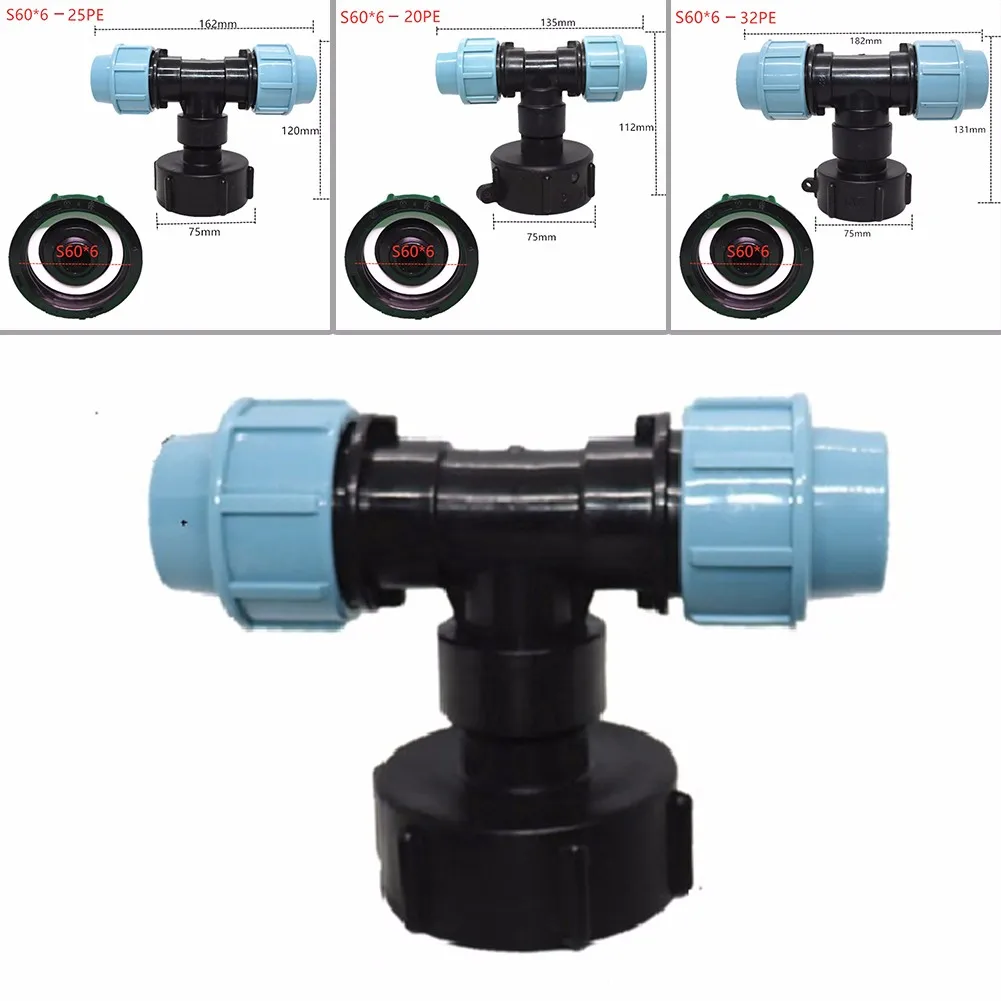 

Universal Water Pipe Connector Garden Lawn Hose IBC Adapter Practical Tap Fitting Tool Garden Irrigation Connector Accessories