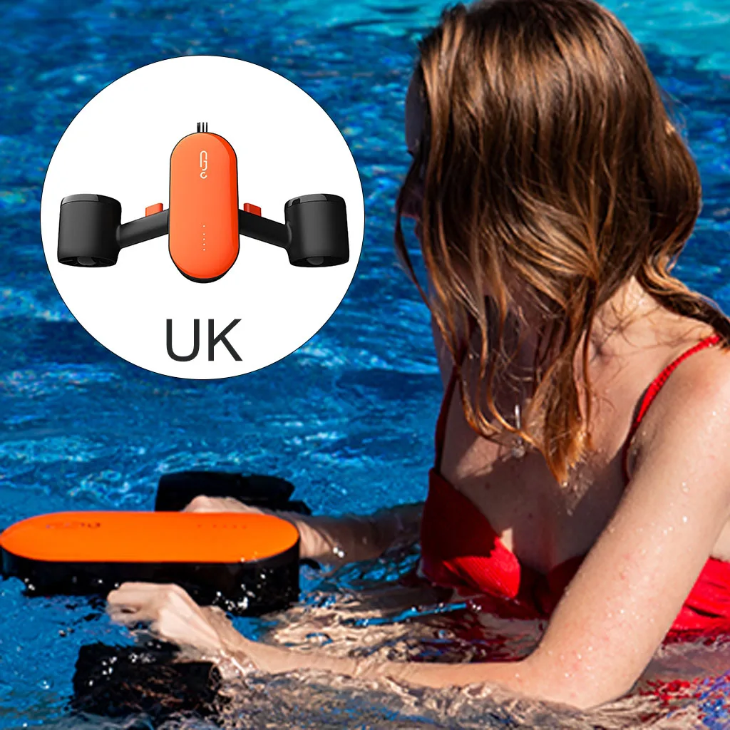 

Underwater Sea Scooter Dual Motors 3-Speeds for Water Sports Swimming Pool Diving & Snorkeling with Action Camera Mount