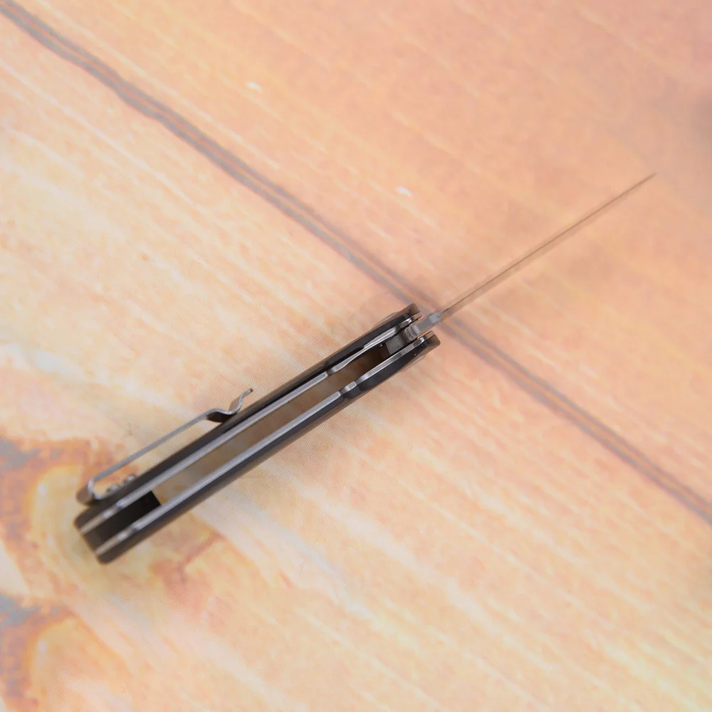 Складной нож ST103 карманный клинок С флиппером и шарикоподшипником лезвие D2