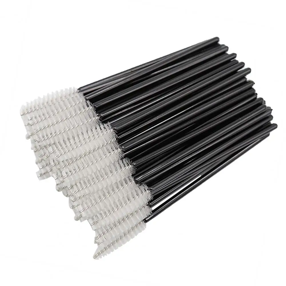 50 шт. Женская щетка для ресниц Одноразовые Пластиковые косметических кистей