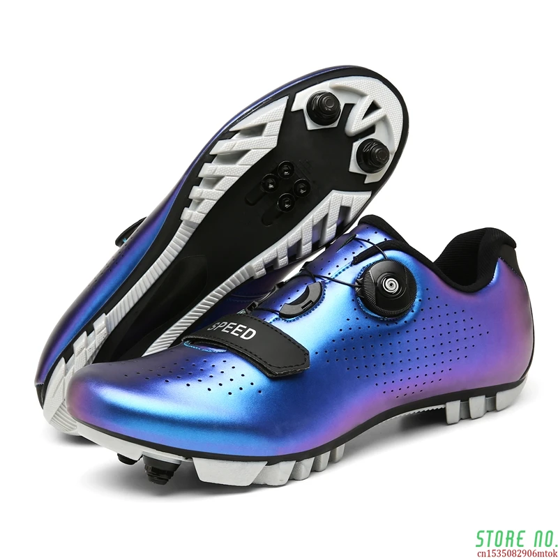 Sapatos de Corrida Sapatos de Bicicleta de Estrada Tênis de Bicicleta Novo Estilo Ciclismo Respirável Auto-bloqueio Profissional Sapatos Esportivos 2021 Mtb