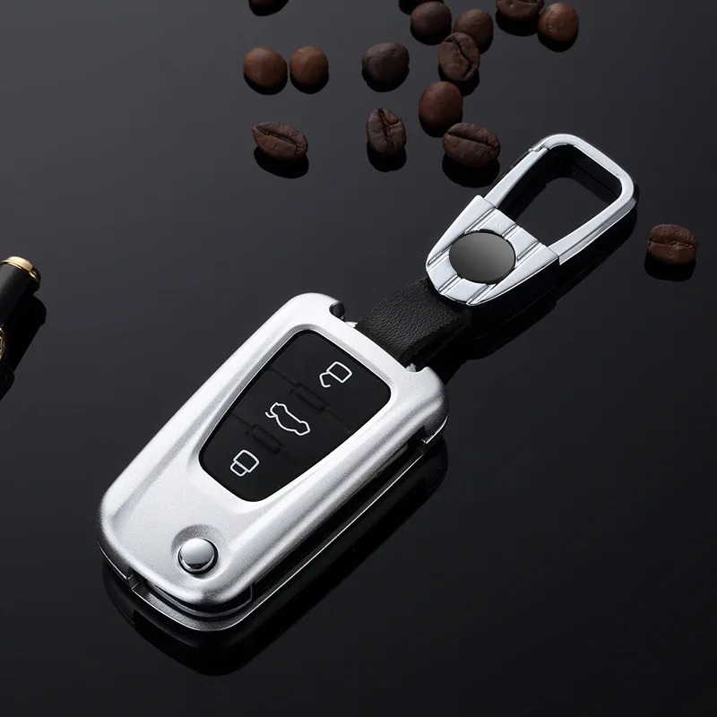 Алюминий брелок для автомобильных ключей чехол в виде ракушки сумка пульта