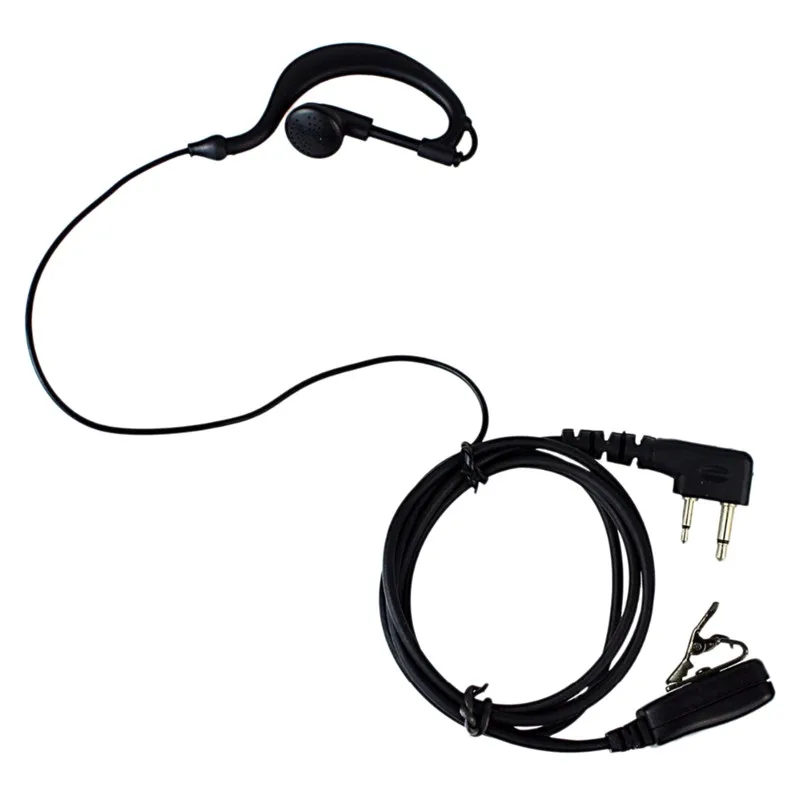 Наушники для Icom Radio IC-V8 V80 V80E V82 V85 F4026 F3G F4G F11 F11S F14 F14S F21 F21S F24 F24S G-образные наушники |
