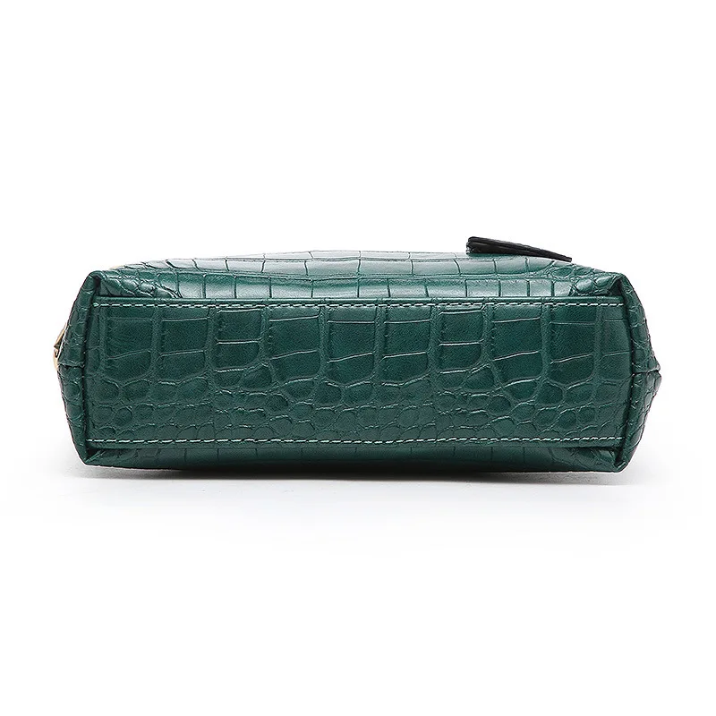 Роскошные маленькие сумки мессенджеры через плечо с цепочкой и крокодиловым