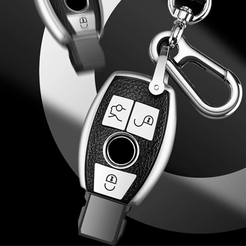 Износостойкий мягкий чехол для ключей из ТПУ защитный держатель Mercedes benz A B R G Class