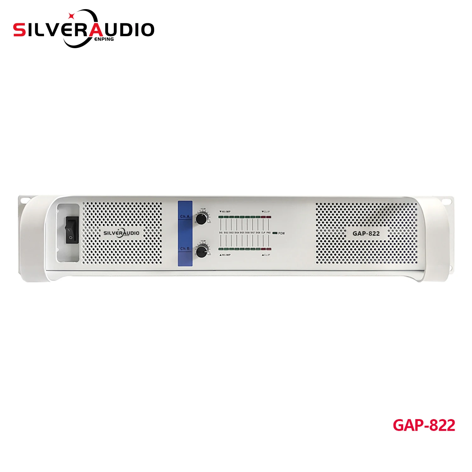 Высокопроизводительный усилитель мощности GAP-812 1000 Вт * 2 HiFi для караоке сцены