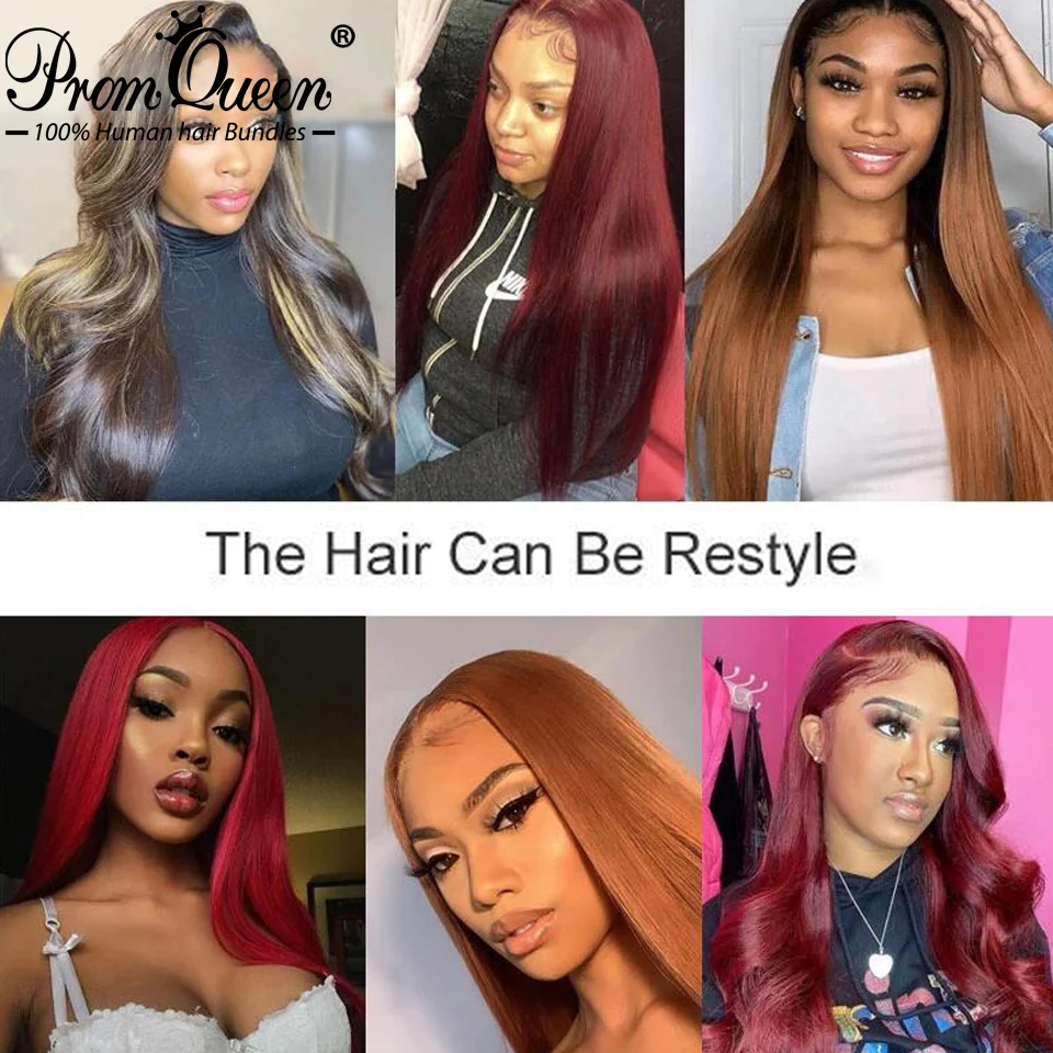 Перуанские дневные прямые волосы Promqueen 8-40 дюймов 100% искусственных волос