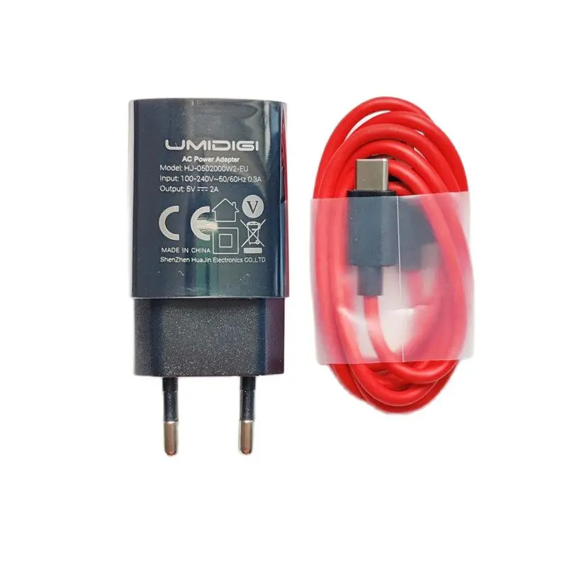 Новый оригинальный USB-адаптер для телефона UMIDIGI A11 зарядное устройство 5 В 2 А с