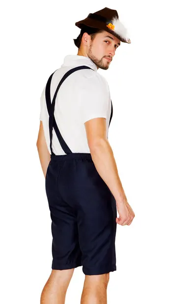 

Mens Lederhosen Oktoberfest Beer Festival Bavarian German Stag Do Fancy Dress MS4409