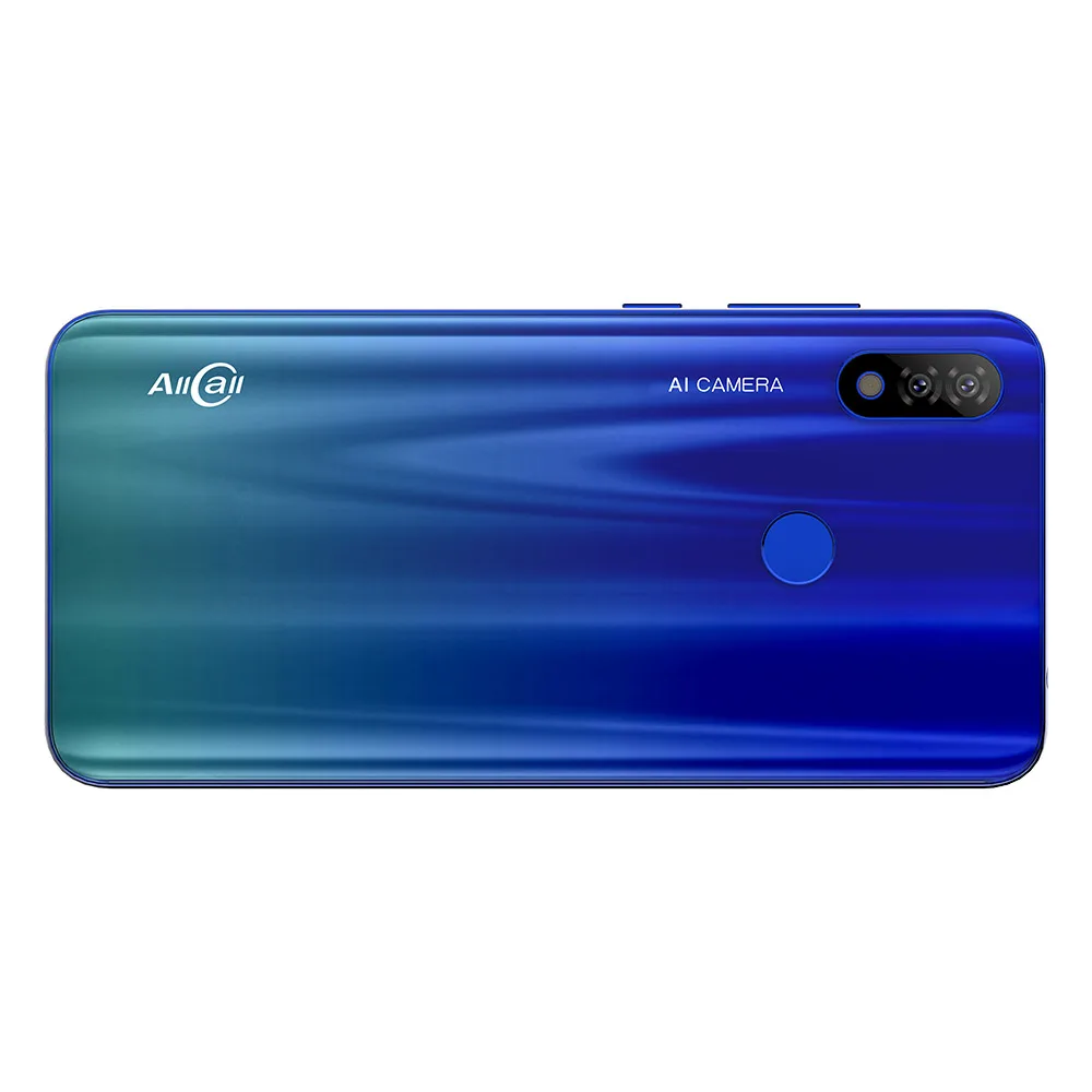 Aurora Blue Глобальная версия Allcall S10 Android 9,0 Восьмиядерный 6,22 'HD Plus+ камера 16 Мп+ 5 Мп 3800 мАч 4 Гб ram 4G Celular смартфон - Цвет: Aurora Blue