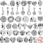 Бусина-Шарм семейное дерево из серебра 925 пробы