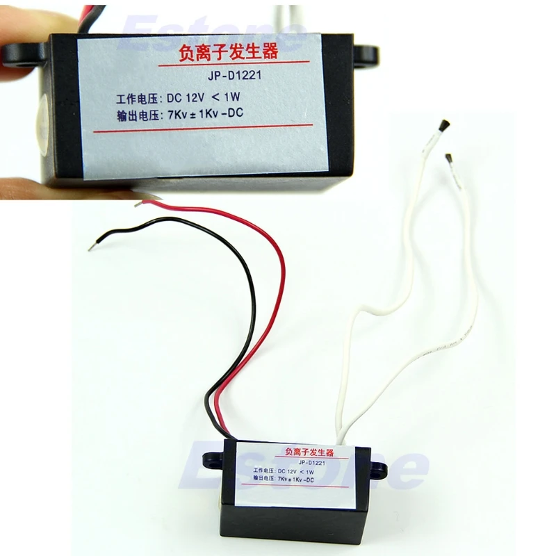 

2021 New New DC 12V High Output Air Ionizer Ionizer Airborne Negative Ion Anion Generator