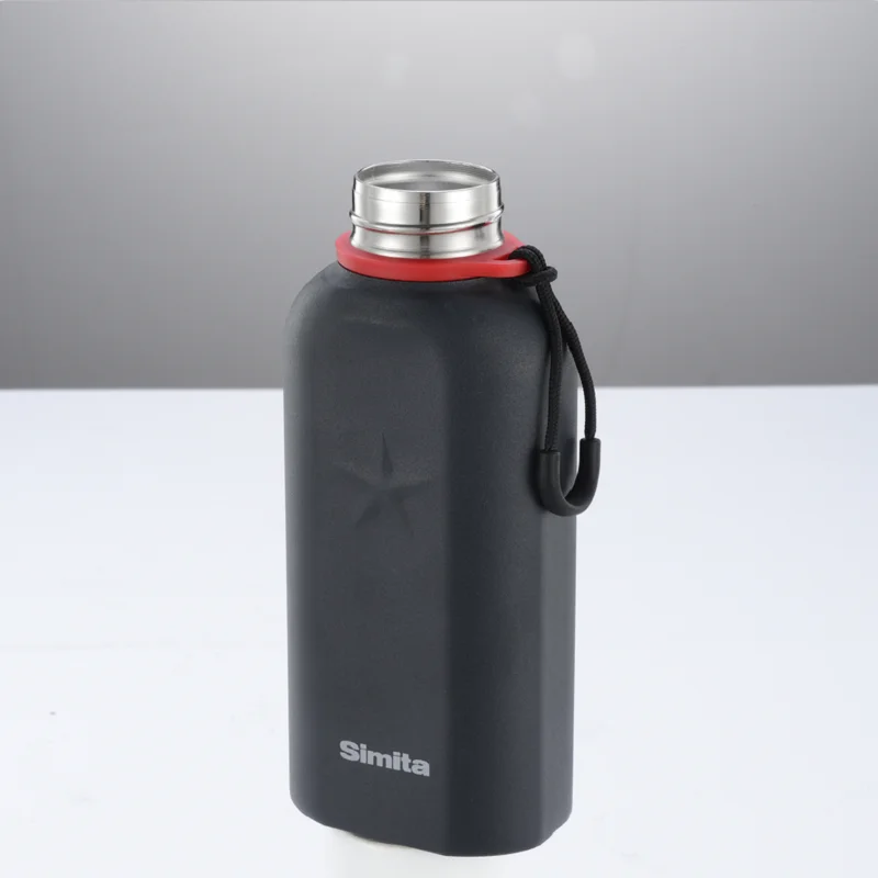 Вакуумные фляжки Simita термос-стакан с силиконовой противоскользящей основой